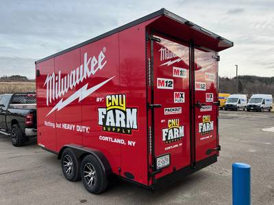 Mobile Milwaukee Tools Trailer